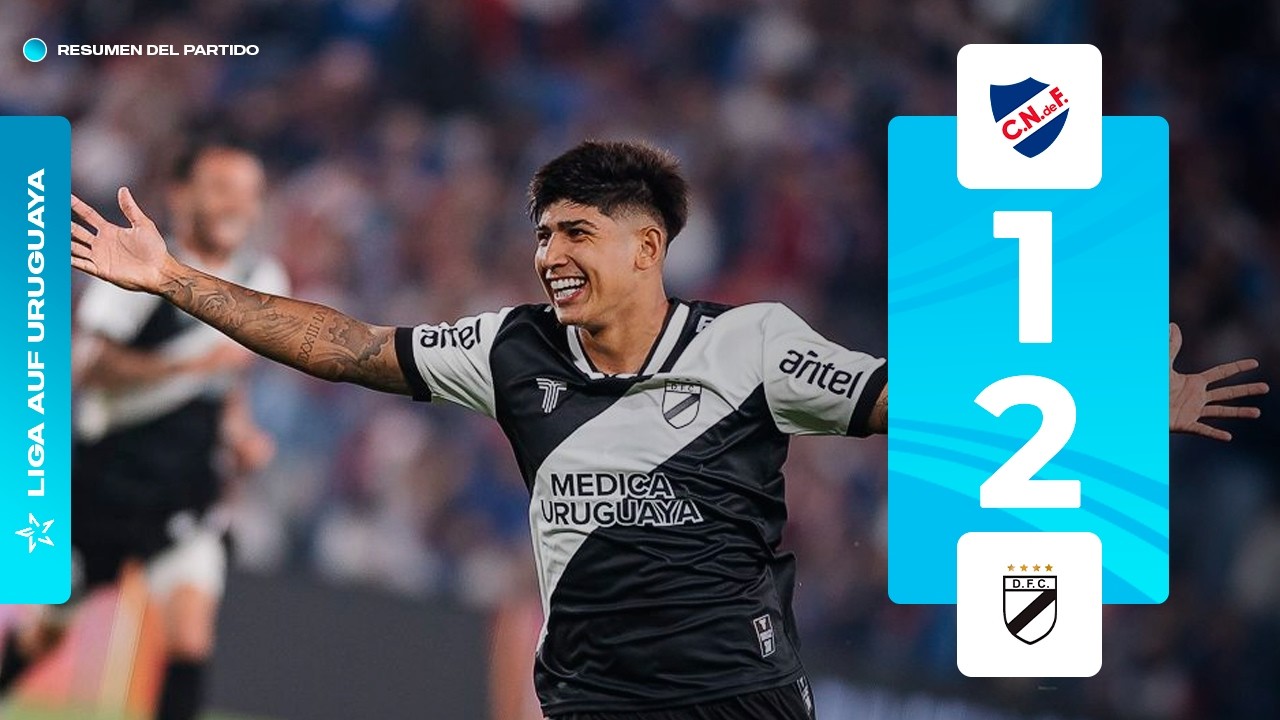 Nacional 1 vs 2 Danubio
