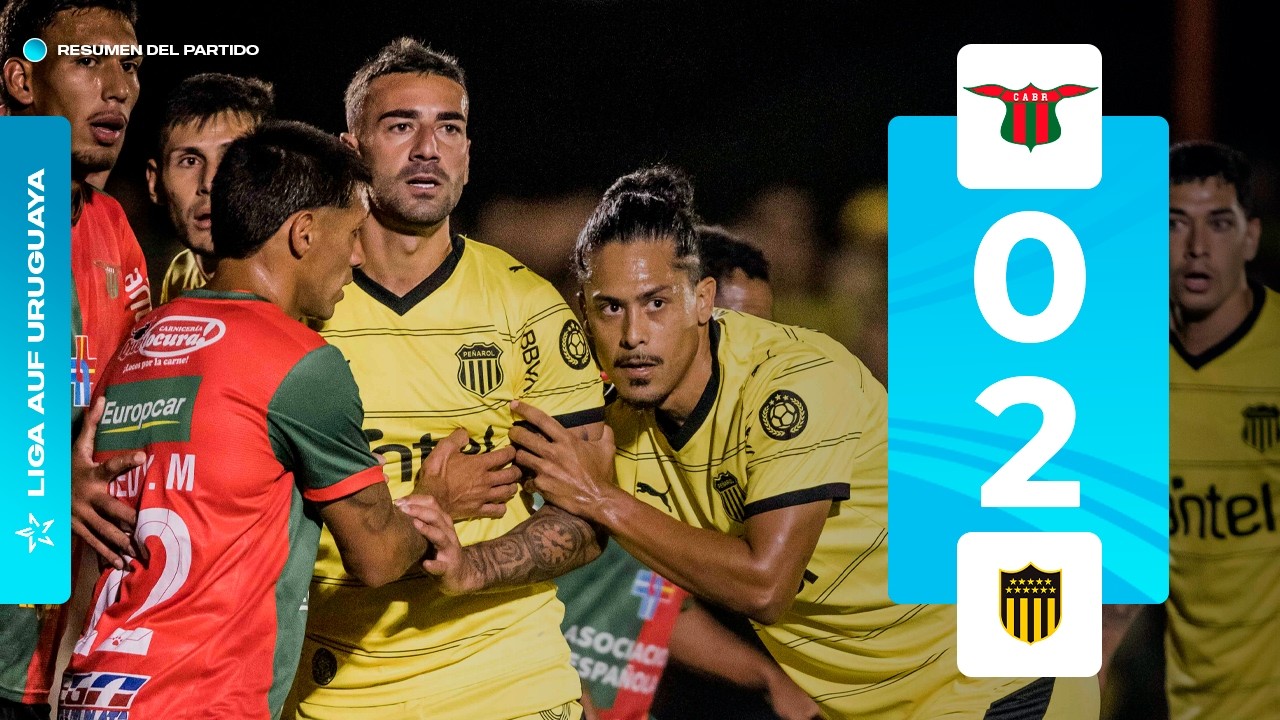 Boston River 0 vs 2 Peñarol