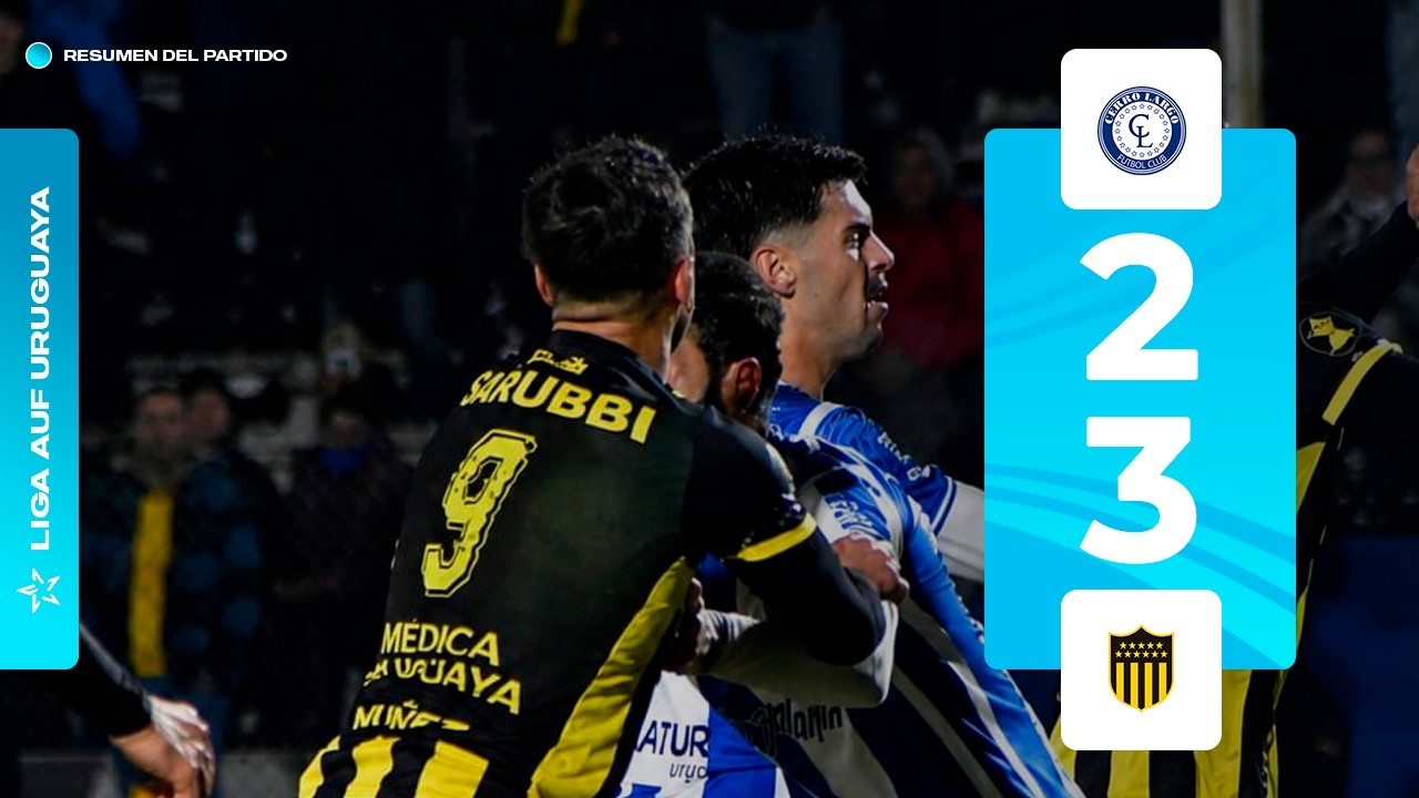 Cerro Largo 2 vs 3 Peñarol