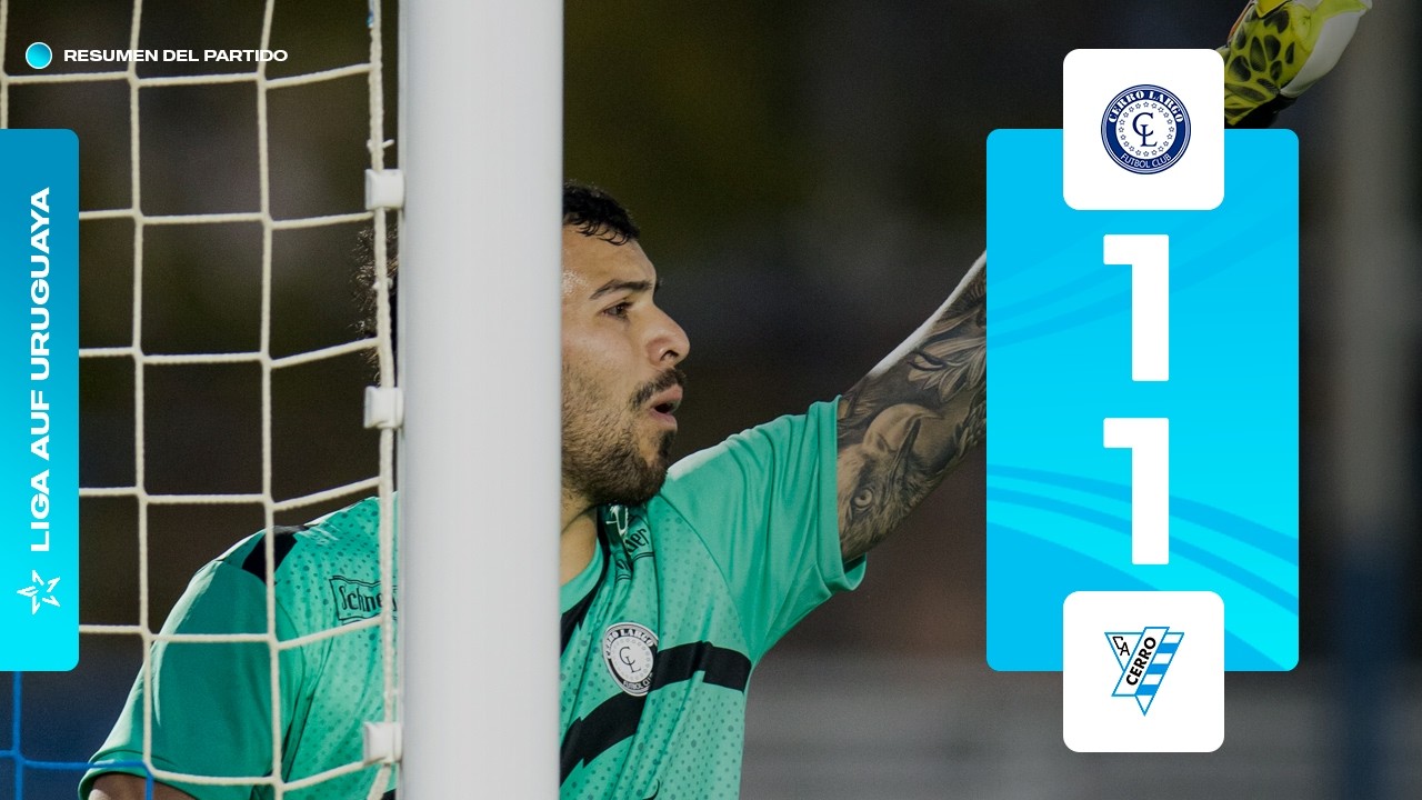 Cerro Largo 1 vs 1 Cerro