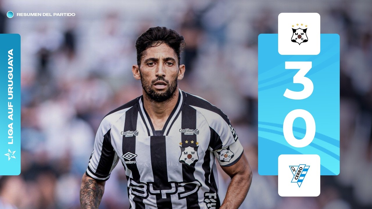 Wanderers 3 vs 0 Cerro
