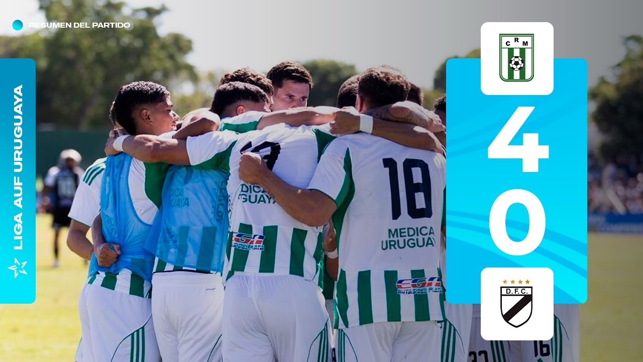 Racing 4 vs 0 Danubio