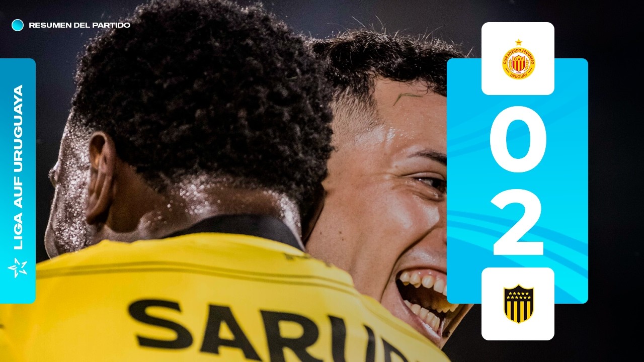 Progreso 0 vs 2 Peñarol
