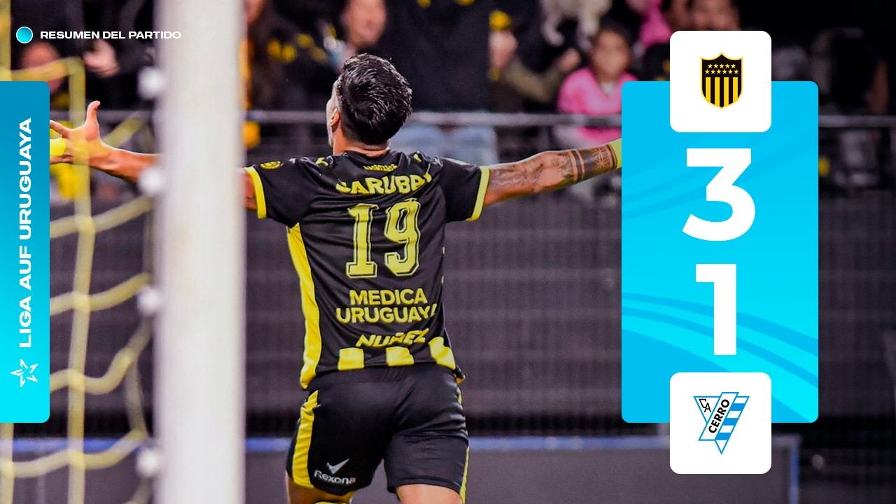 Peñarol 3 vs 1 Cerro