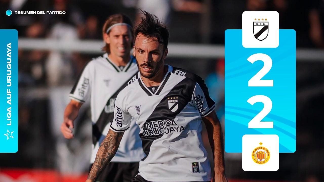 Danubio 2 vs 2 Progreso