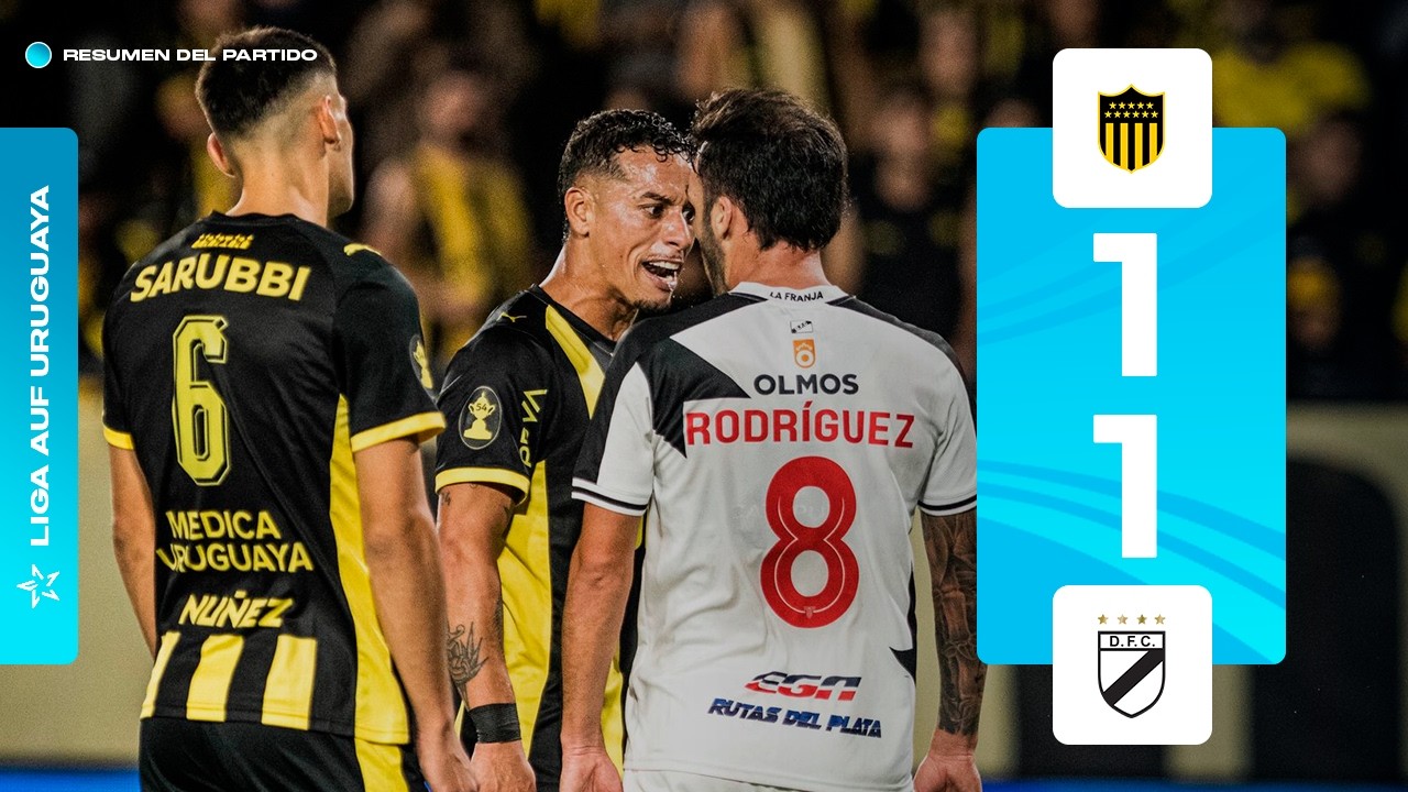 Peñarol 1 vs 1 Danubio