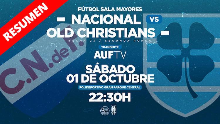 Resumen | Nacional vs Old Christians