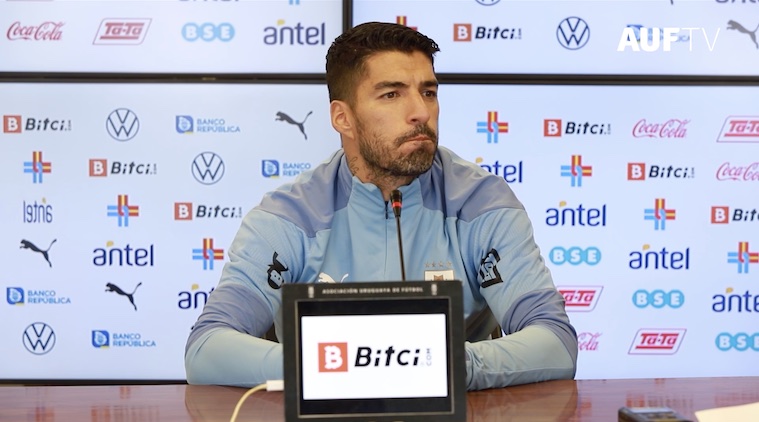Conferencia de prensa Luis Suárez