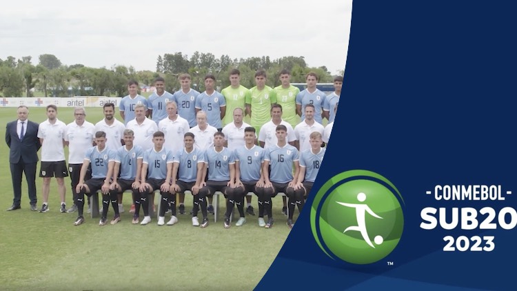 Backstage: Foto oficial Selección S 20 Sudamericano 2023