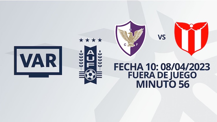 VAR - Apertura 2023 - Fénix vs River (min. 56)