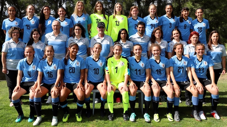 Backstage: Foto oficial Selección Femenina Sub 17 Mundial 2018
