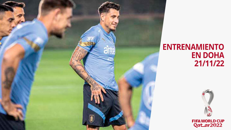 Entrenamiento en Doha 21/11/22