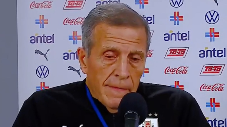 Oscar Tabárez post partido Uruguay vs Paraguay