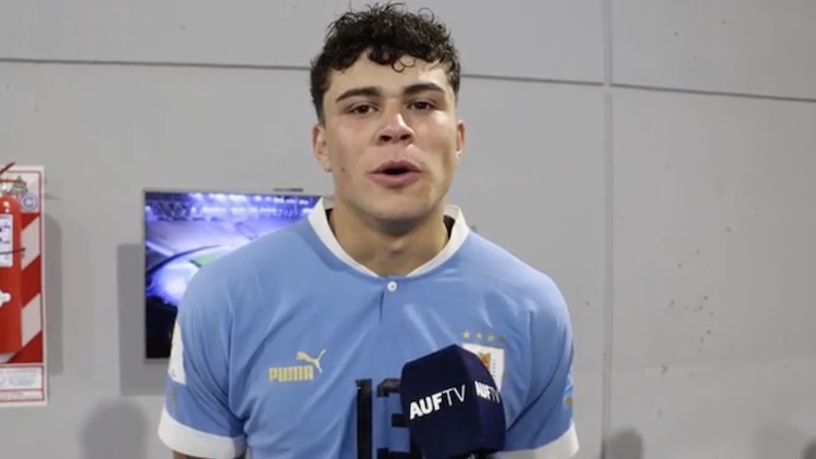 Zona Mixta Uruguay vs Irak | Alan Maturro