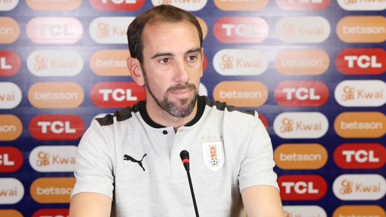 Conferencia Conmebol: Diego Godín