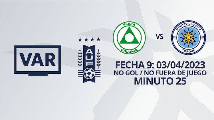 VAR - Apertura 2023 - Plaza Colonia vs MVD City Torque (min. 25)