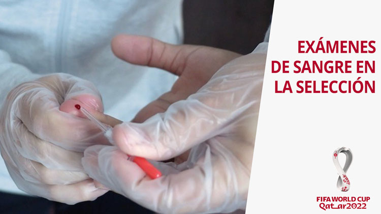 Exámenes de sangre en la Selección