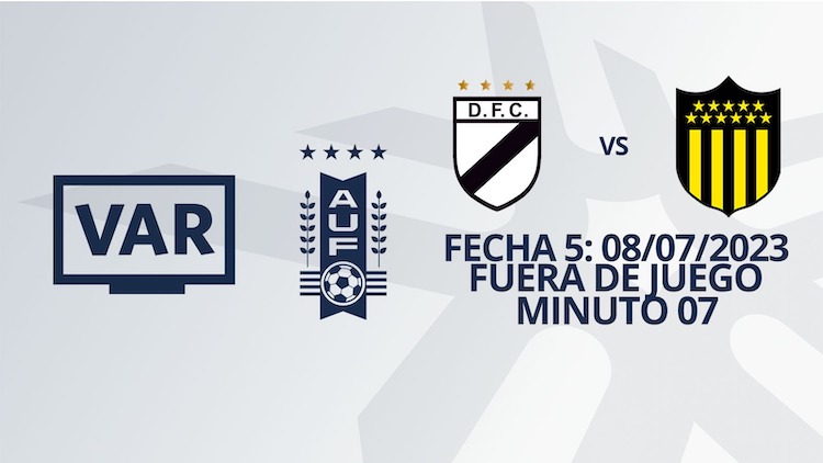VAR - Intermedio 2023 - Danubio vs Peñarol (min. 7)