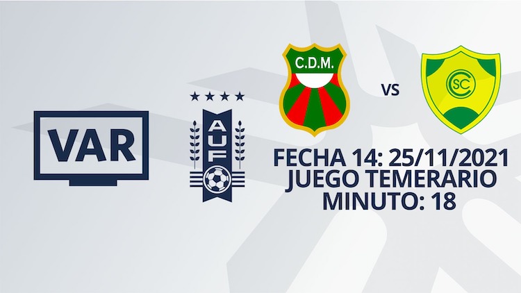 VAR - Clausura 2021 - Deportivo Maldonado vs Cerrito (min. 18)