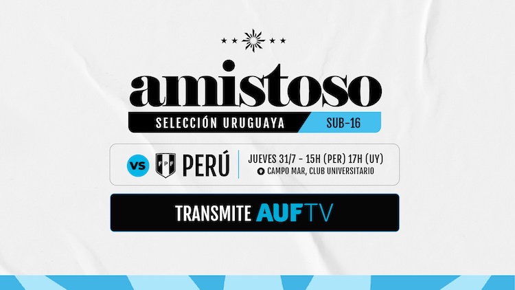 Perú vs Uruguay Sub 16