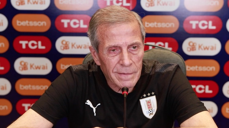 Conferencia Conmebol: Oscar Tabárez