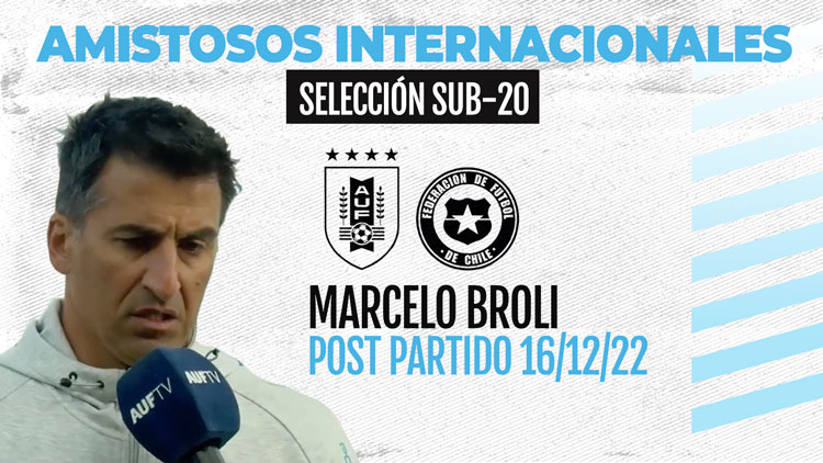 Marcelo Broli post partido 16/12/22
