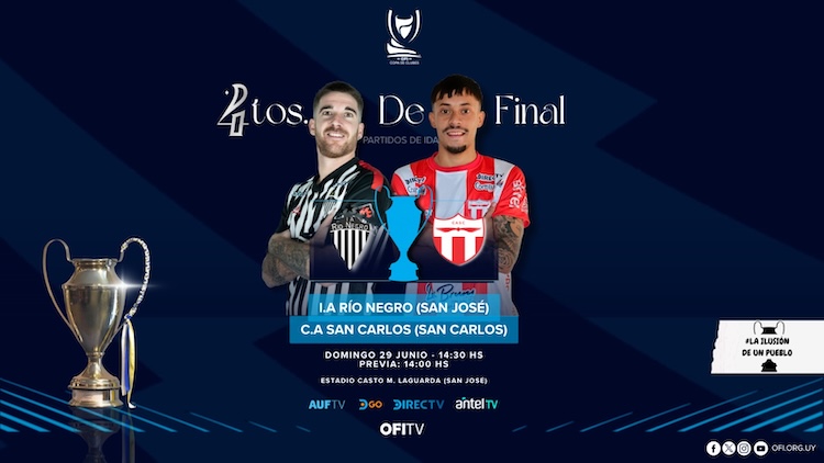 Río Negro (SJ) vs San Carlos