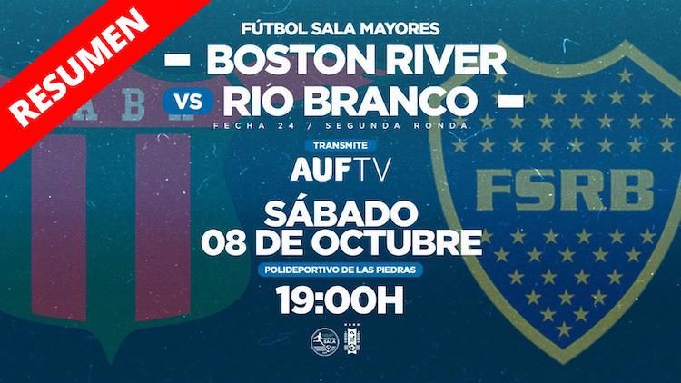 Resumen | Boston River vs Río Branco