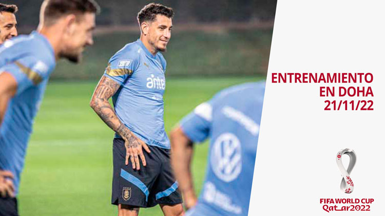 Entrenamiento en Doha 22/11/22
