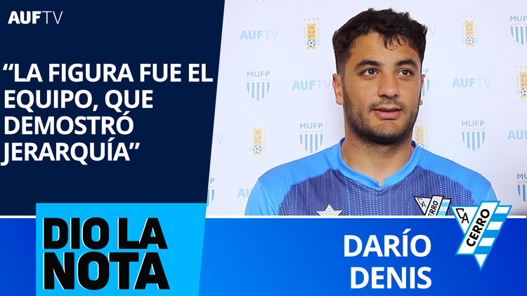 Darío Denis (Cerro) Dio La Nota