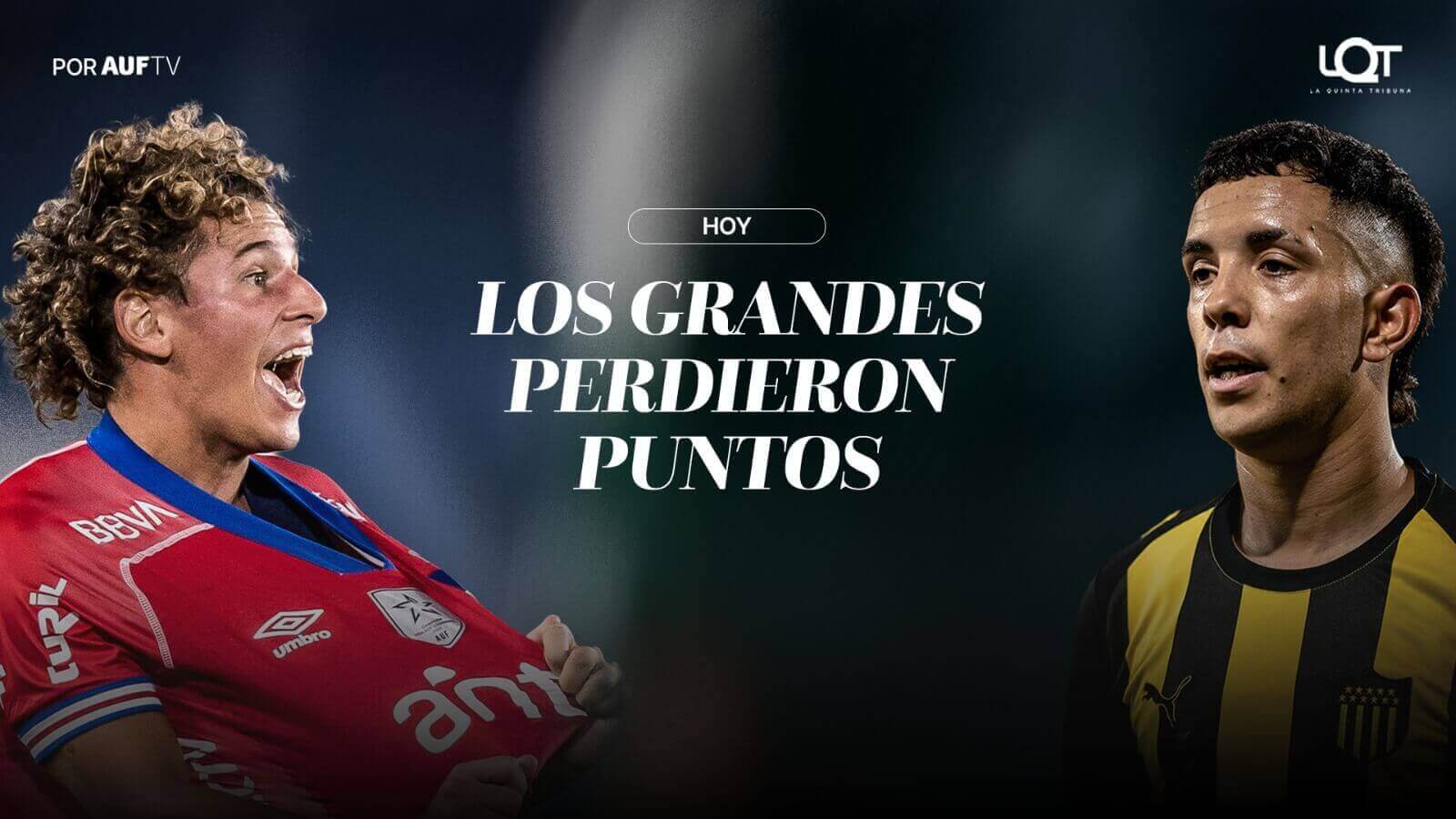 Los grandes perdieron puntos