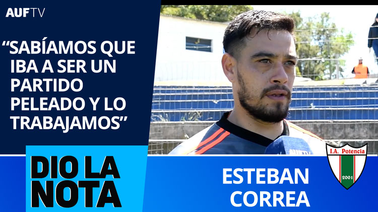 Esteban Correa (Potencia) Dio La Nota