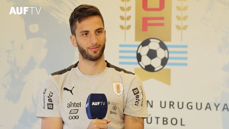 Rodrigo Bentancur: "Es un honor tener tantos partidos con la Selección"