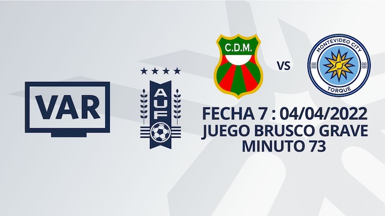 VAR - Apertura 2022 - Deportivo Maldonado vs MVD City Torque (min. 73)