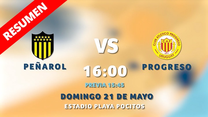 Resumen: Playa | Peñarol vs Progreso