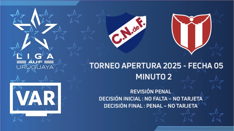 Apertura Fecha 5 | Nacional vs River ('2)