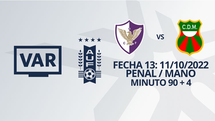 VAR - Clausura 2022 - Fénix vs Dep. Maldonado (min. 90+4)