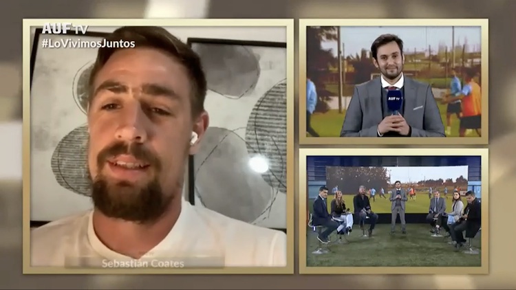 Sebastián Coates en #LoVivimosJuntos