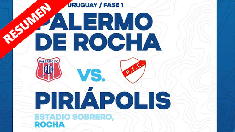 Resumen | Palermo de Rocha vs Piríapolis