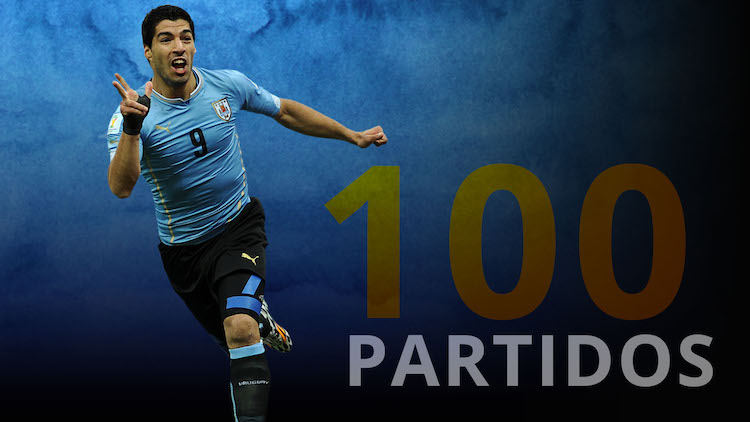 100 partidos de Luis Suárez