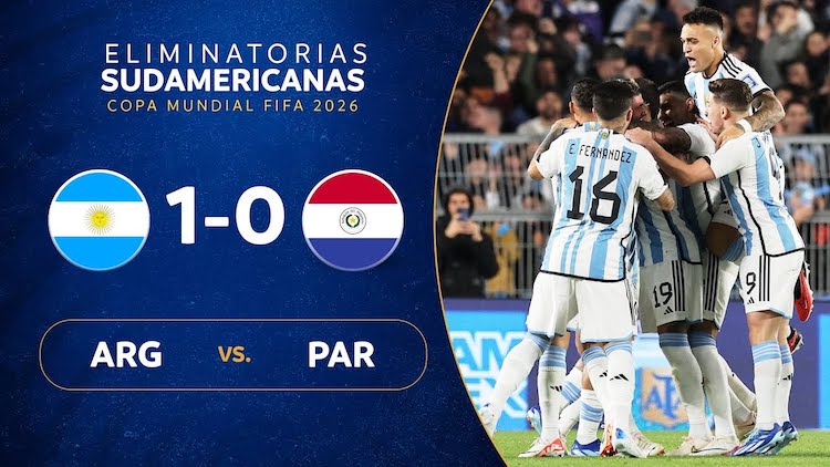 Eliminatorias | Resumen Argentina vs Paraguay