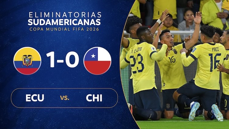 Eliminatorias | Resumen Ecuador vs Chile