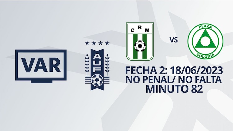 VAR - Intermedio 2023 - Racing vs Plaza Colonia (min. 82)