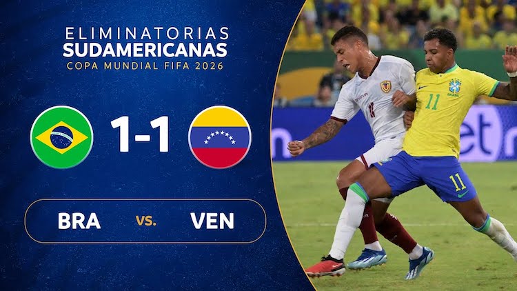 Eliminatorias | Resumen Brasil vs Venezuela