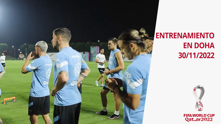 Entrenamiento en Doha 30/11/22