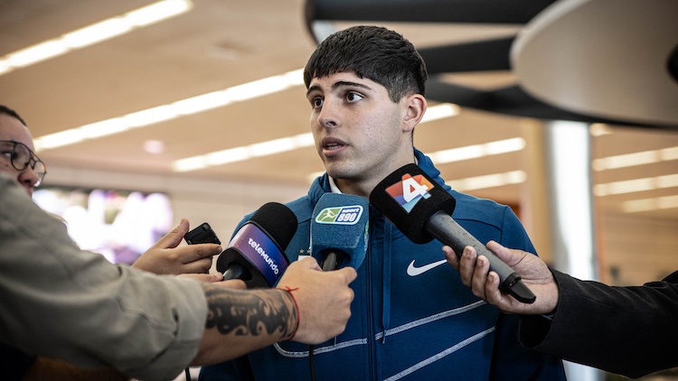 Atención a prensa de Renzo Machado luego del Sudamericano | Selección Uruguaya sub-20