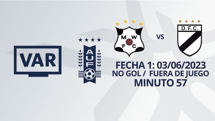 VAR - Intermedio 2023 - Wanderers vs Danubio (min. 57)