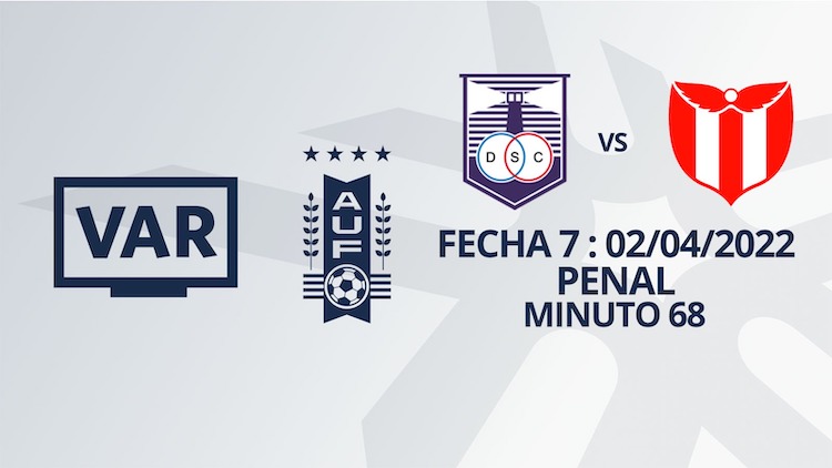 VAR - Apertura 2022 - Defensor vs River Plate (min. 68)