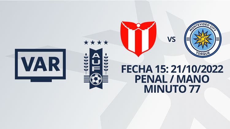 VAR - Clausura 2022 - River vs Torque (min. 77)