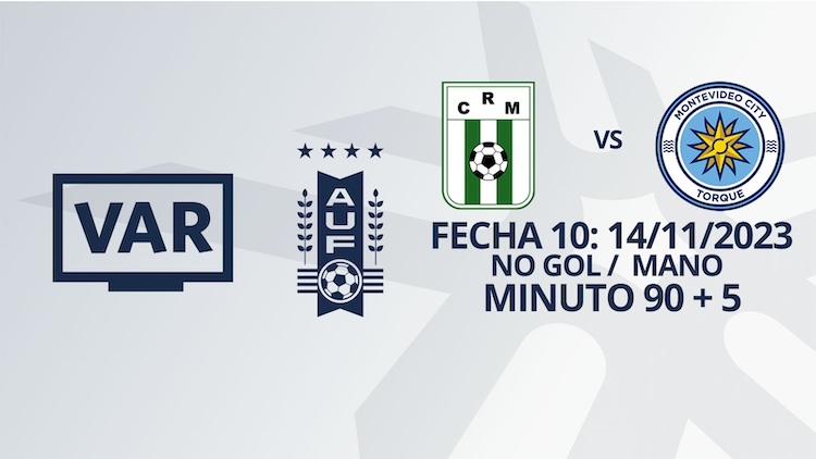 VAR - Clausura 2023 - Racing vs MVD City Torque  (min. 90+5)